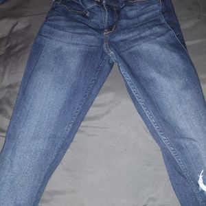 Hollister jeans dark blue no holes size OoR